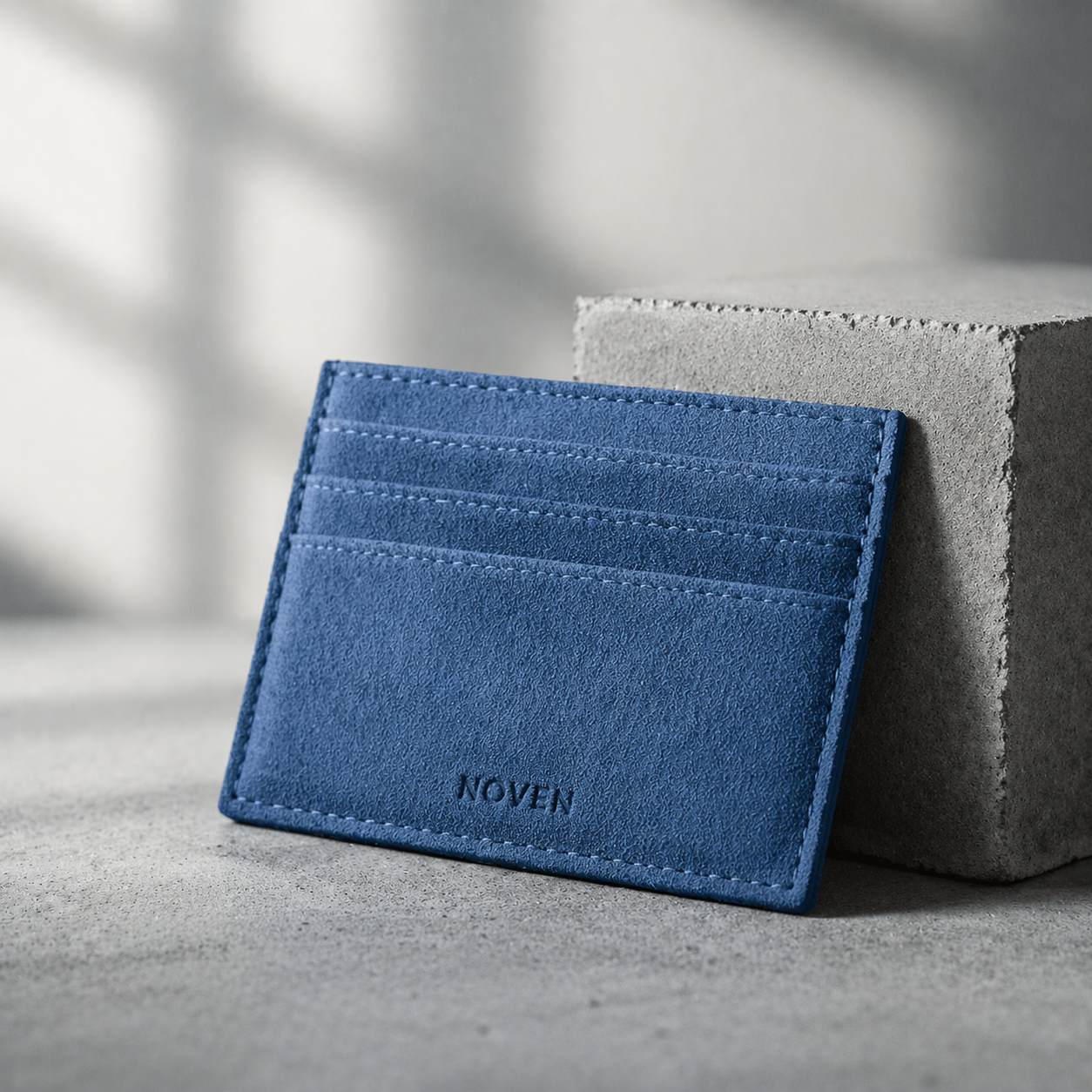 Alcantara Card Wallet - Bue