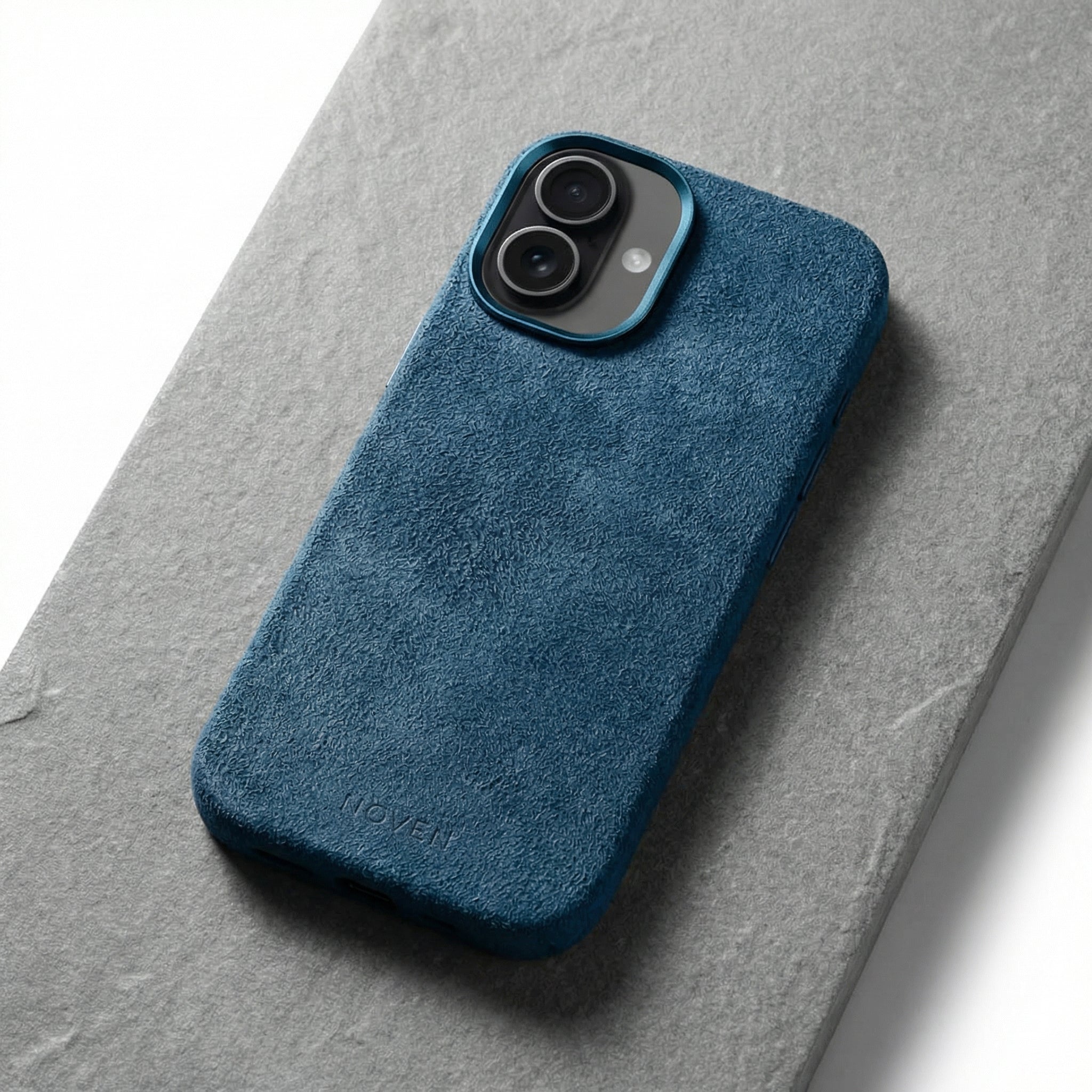 iPhone 17 Alcantara Case - Blue
