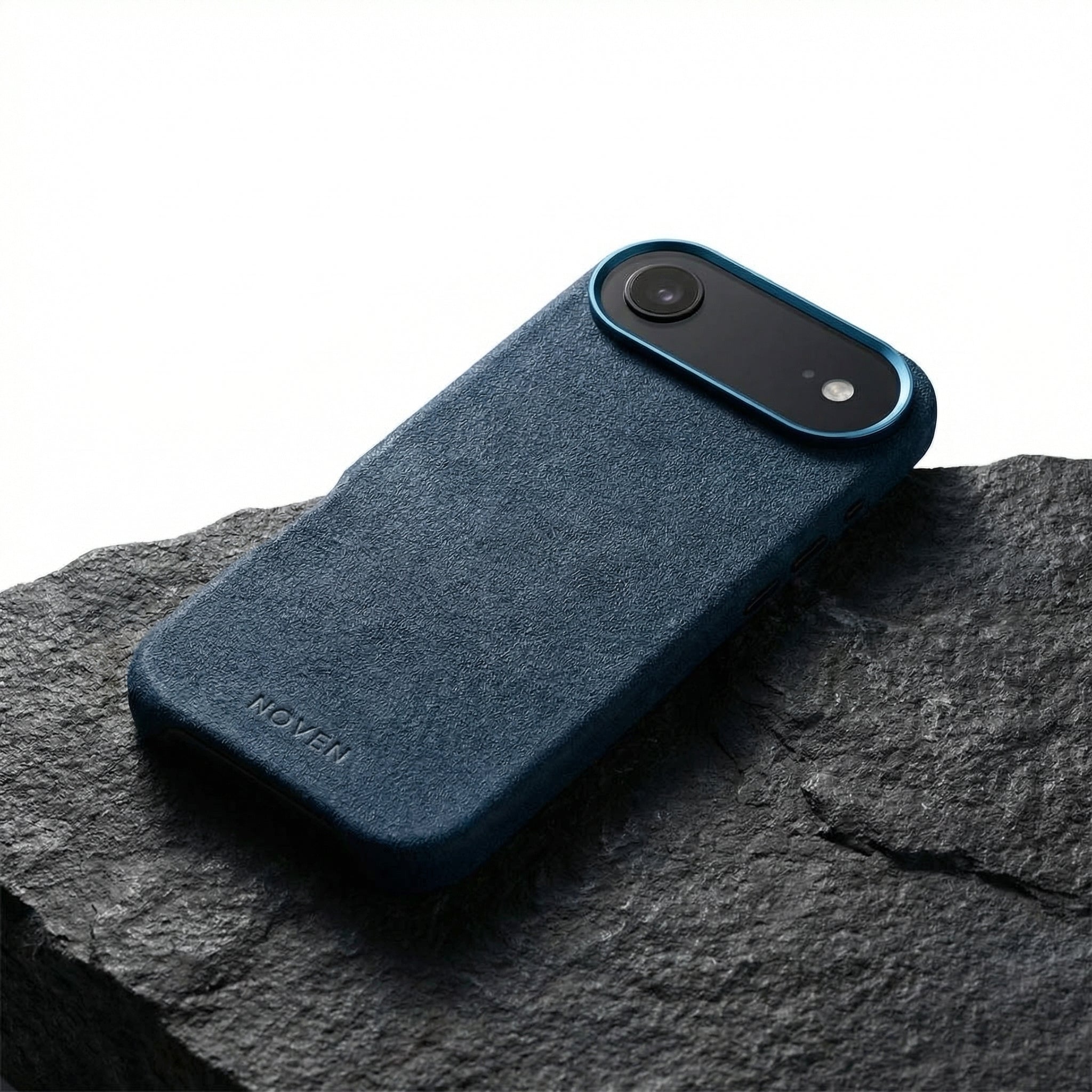 iPhone 17 Air Alcantara Case - Blue