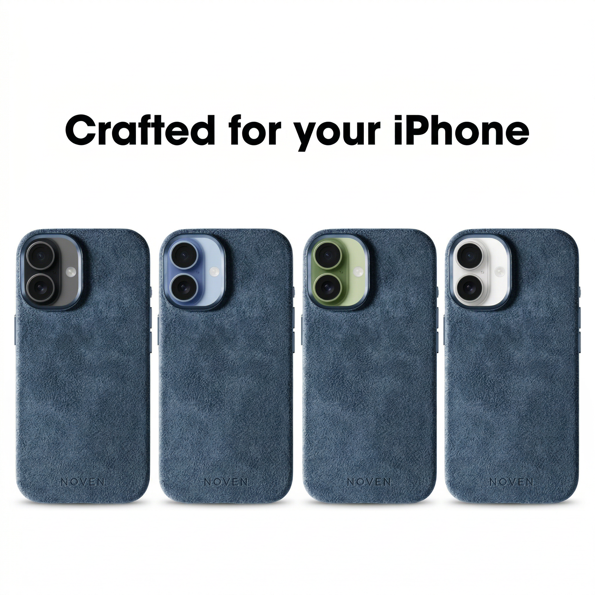 iPhone 17 Alcantara Case - Blue