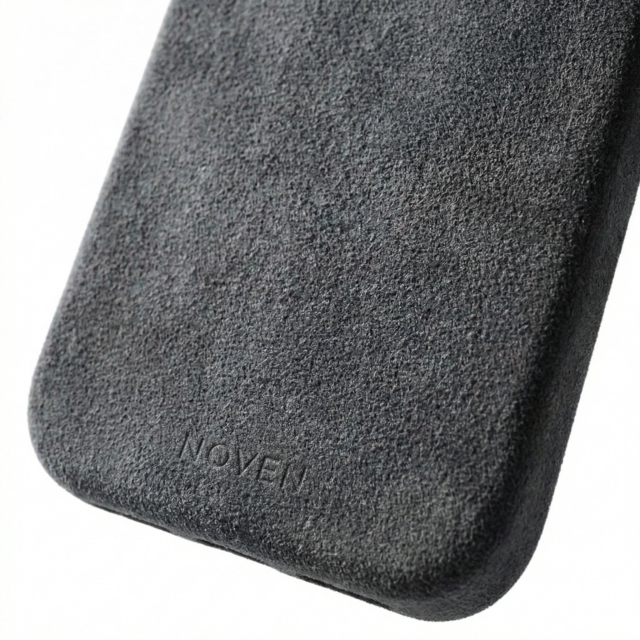 iPhone 17 Alcantara Case - Dark Grey