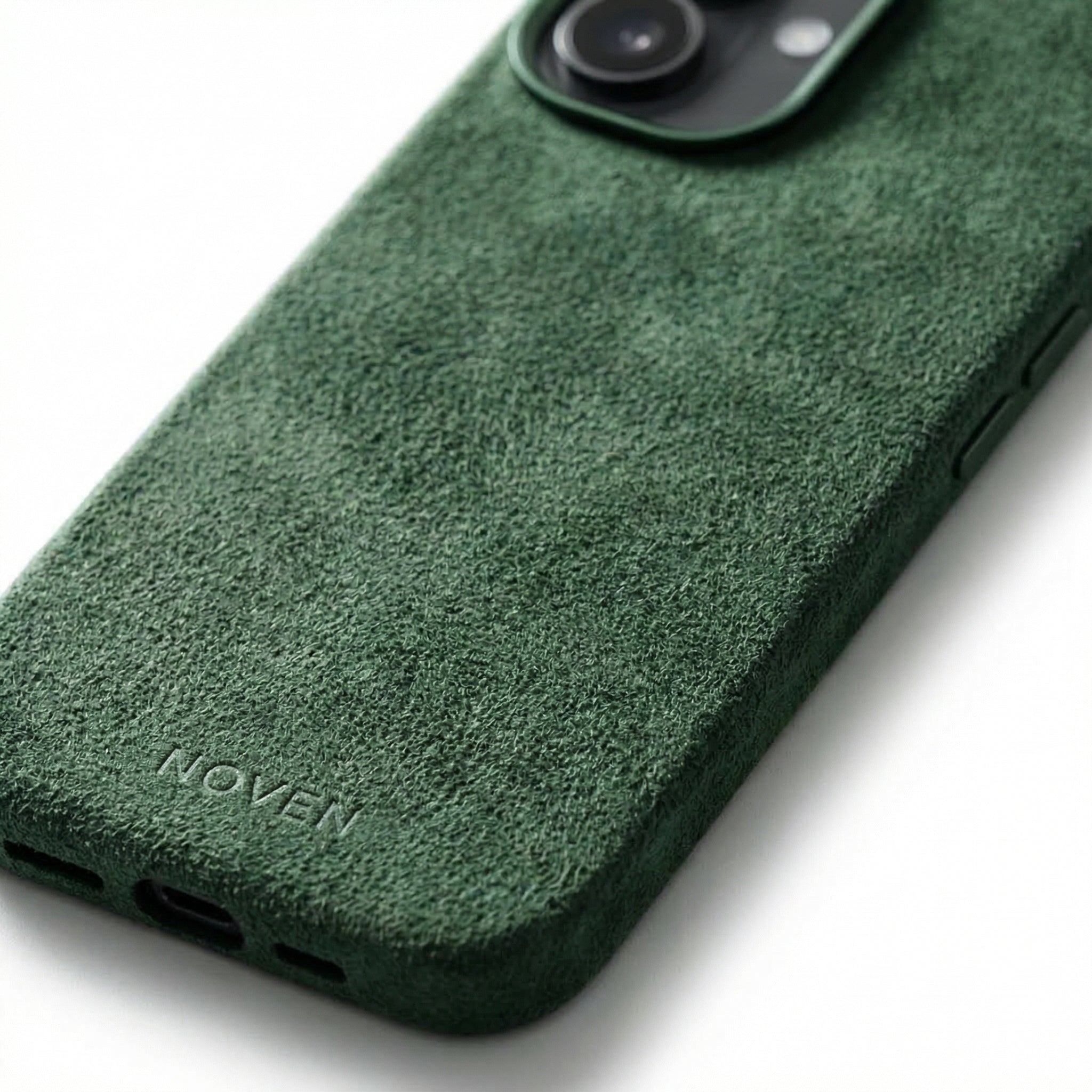 iPhone 17 Alcantara Case - Green