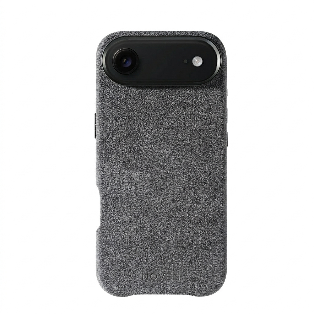 iPhone 17 Air Alcantara Case - Light Grey