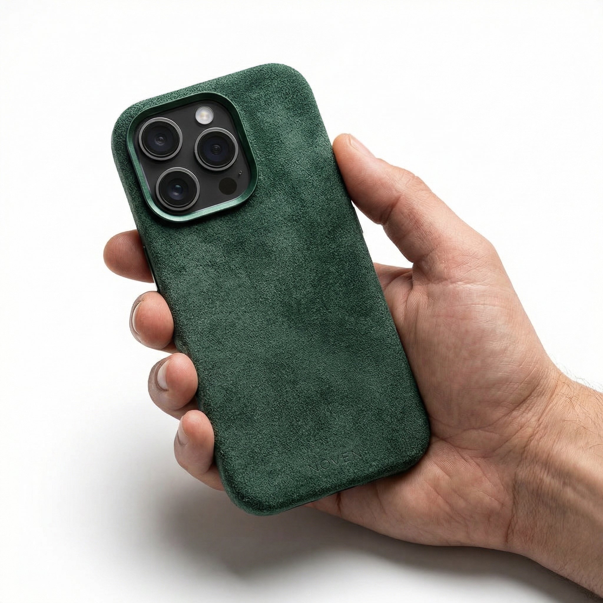 iPhone 14 Pro - Alcantara Case - Green