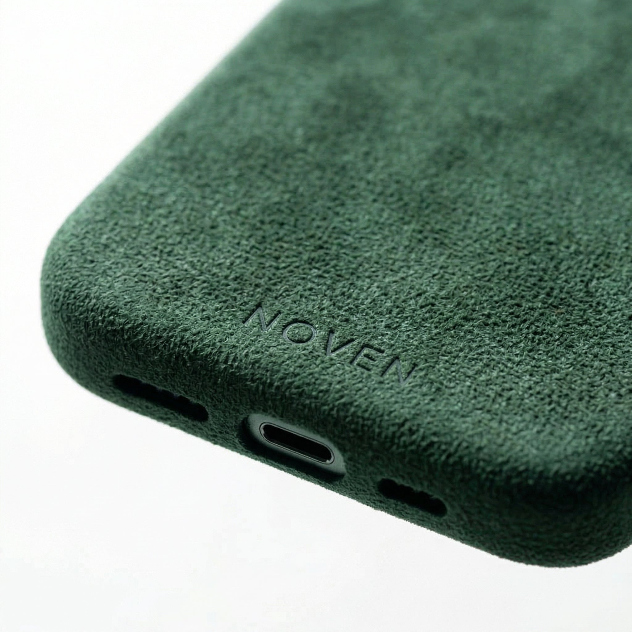 iPhone 14 - Alcantara Case - Green