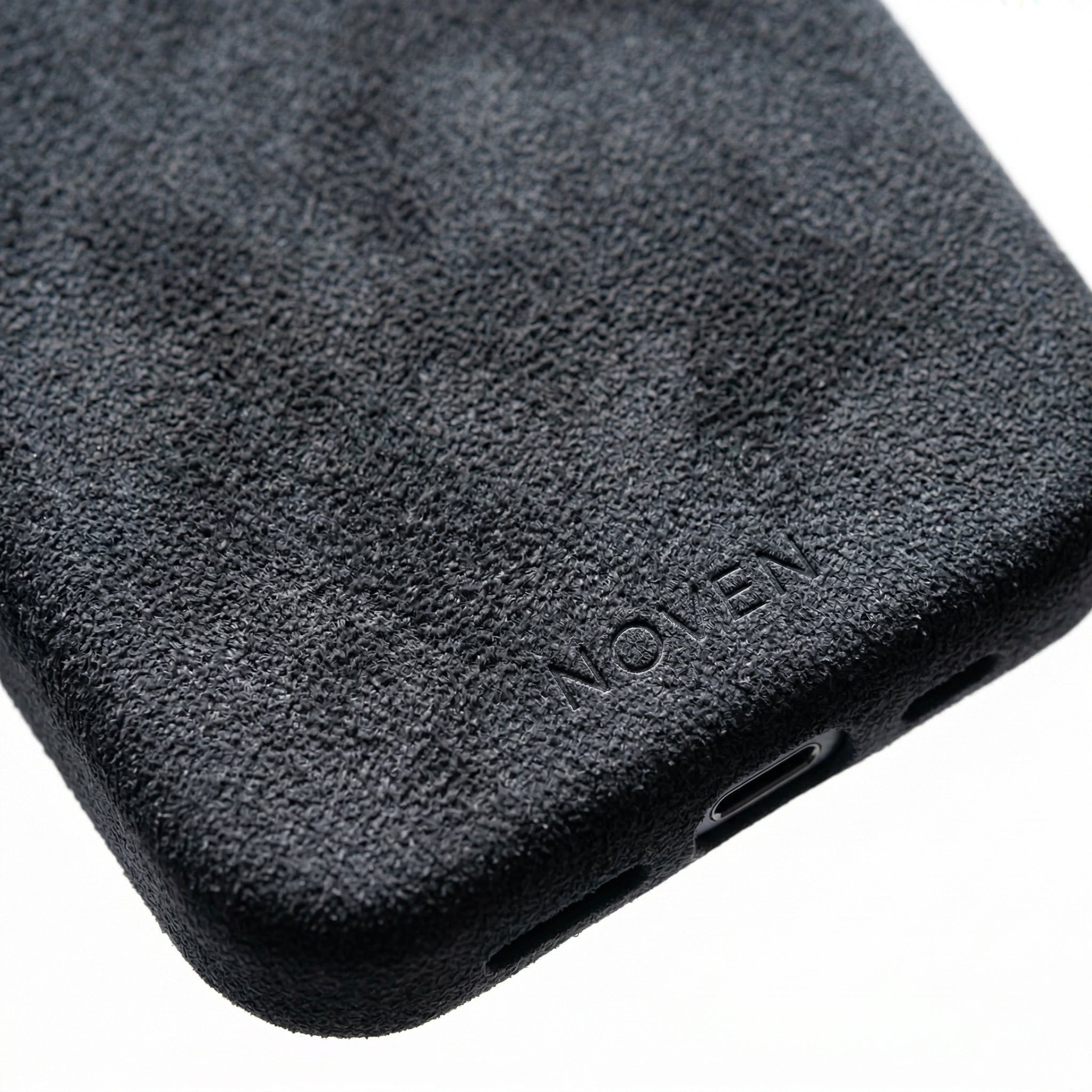 iPhone 14 - Alcantara Case - Dark Grey