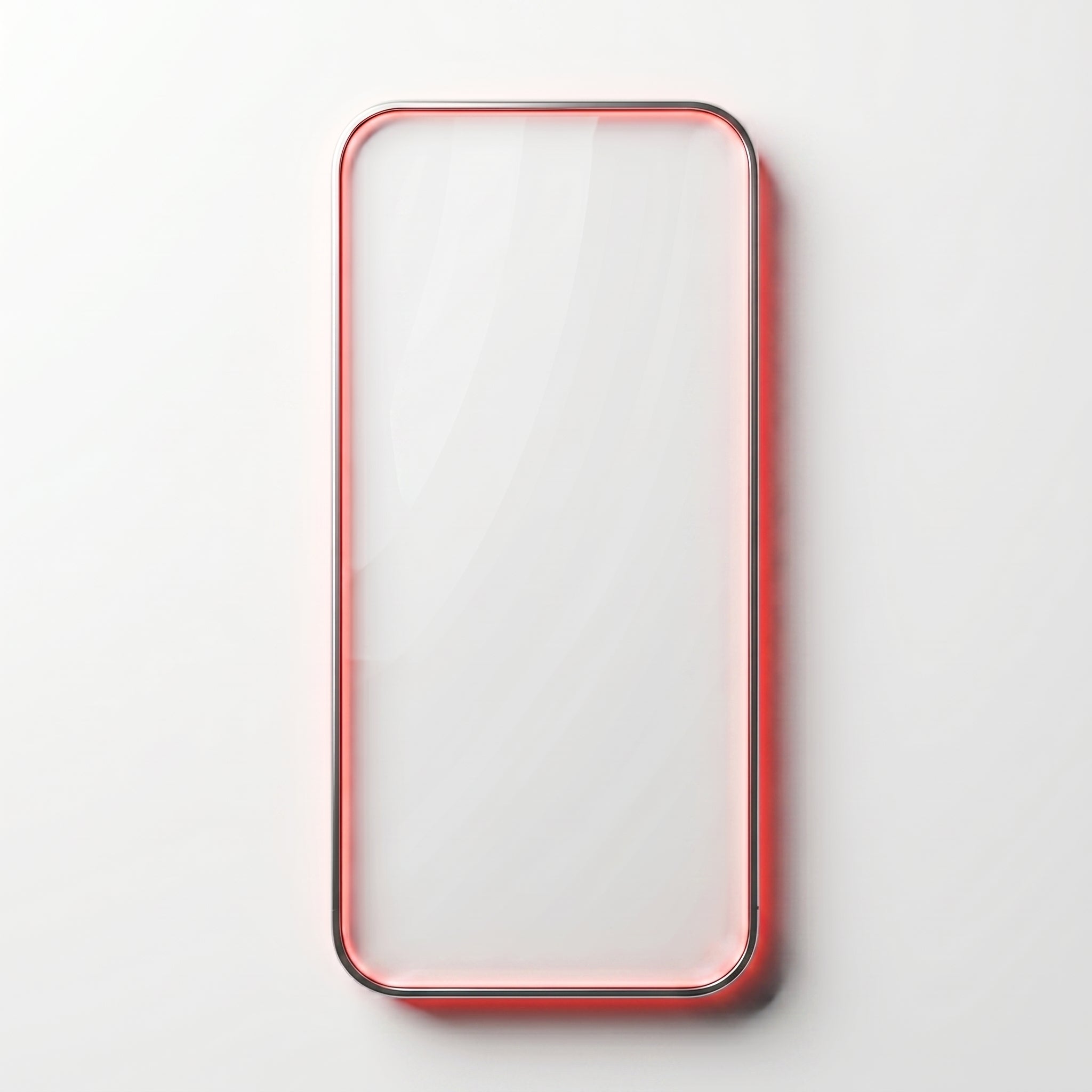Red Light Clear Glass