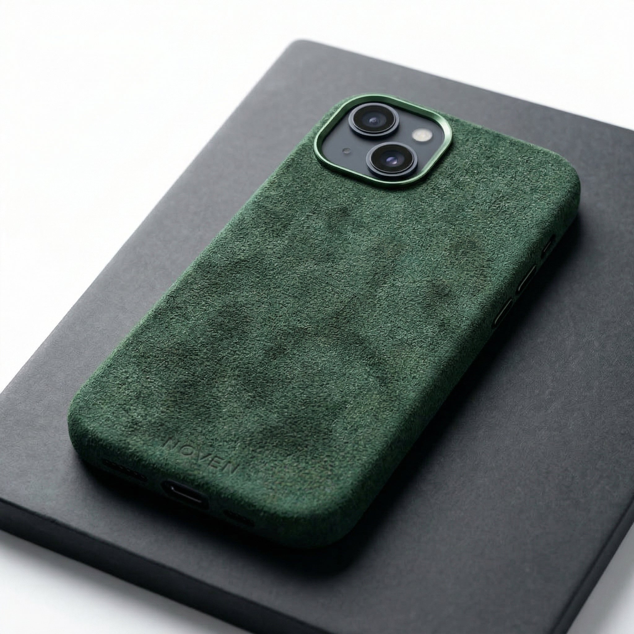 iPhone 14 - Alcantara Case - Green