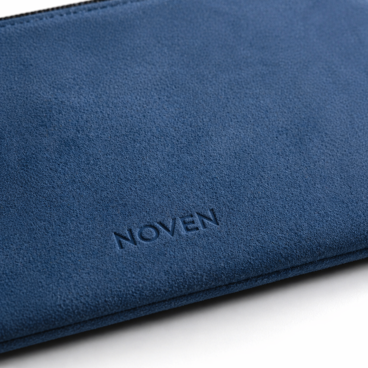 Alcantara Pouch - Blue