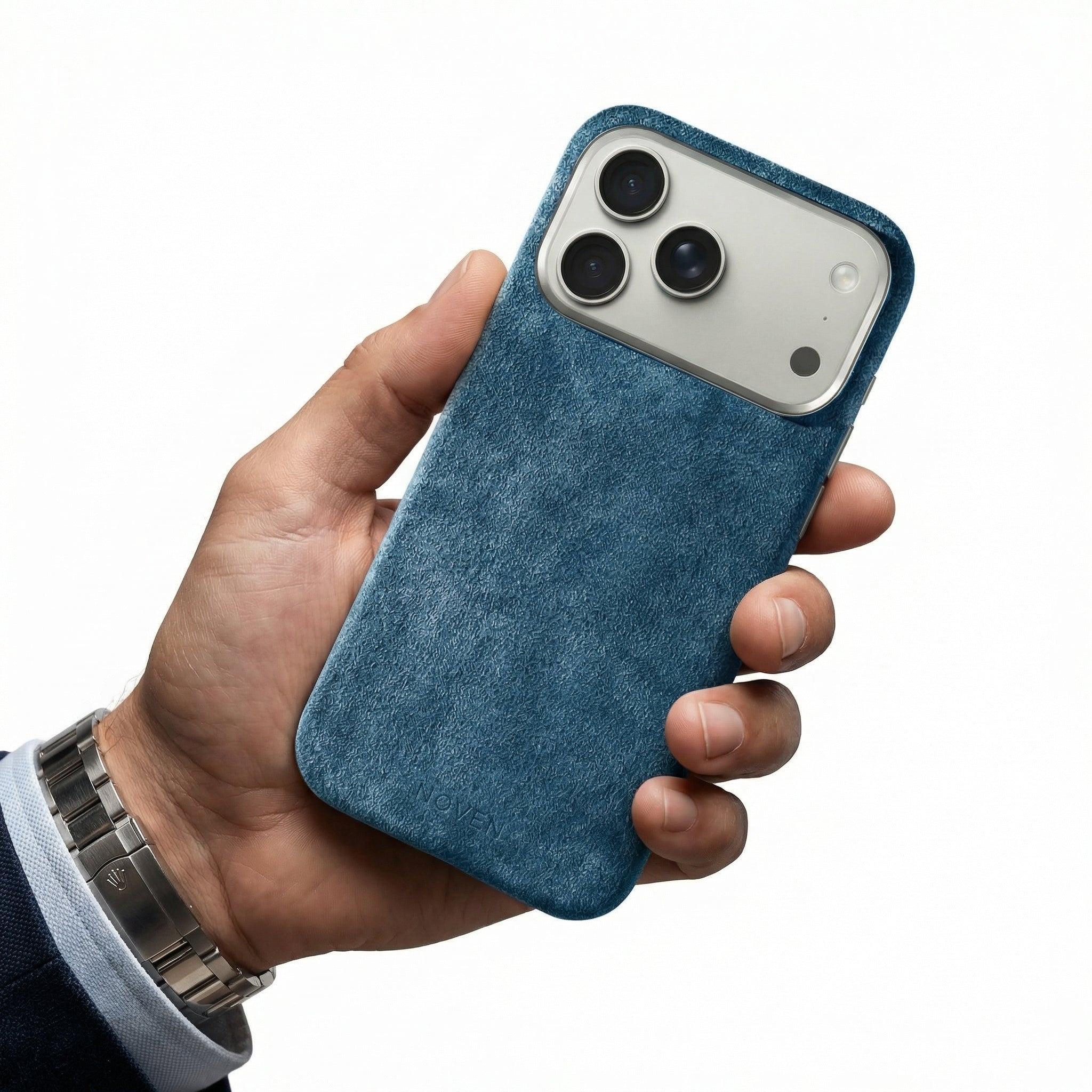 iPhone 17 Pro Alcantara Case - Blue