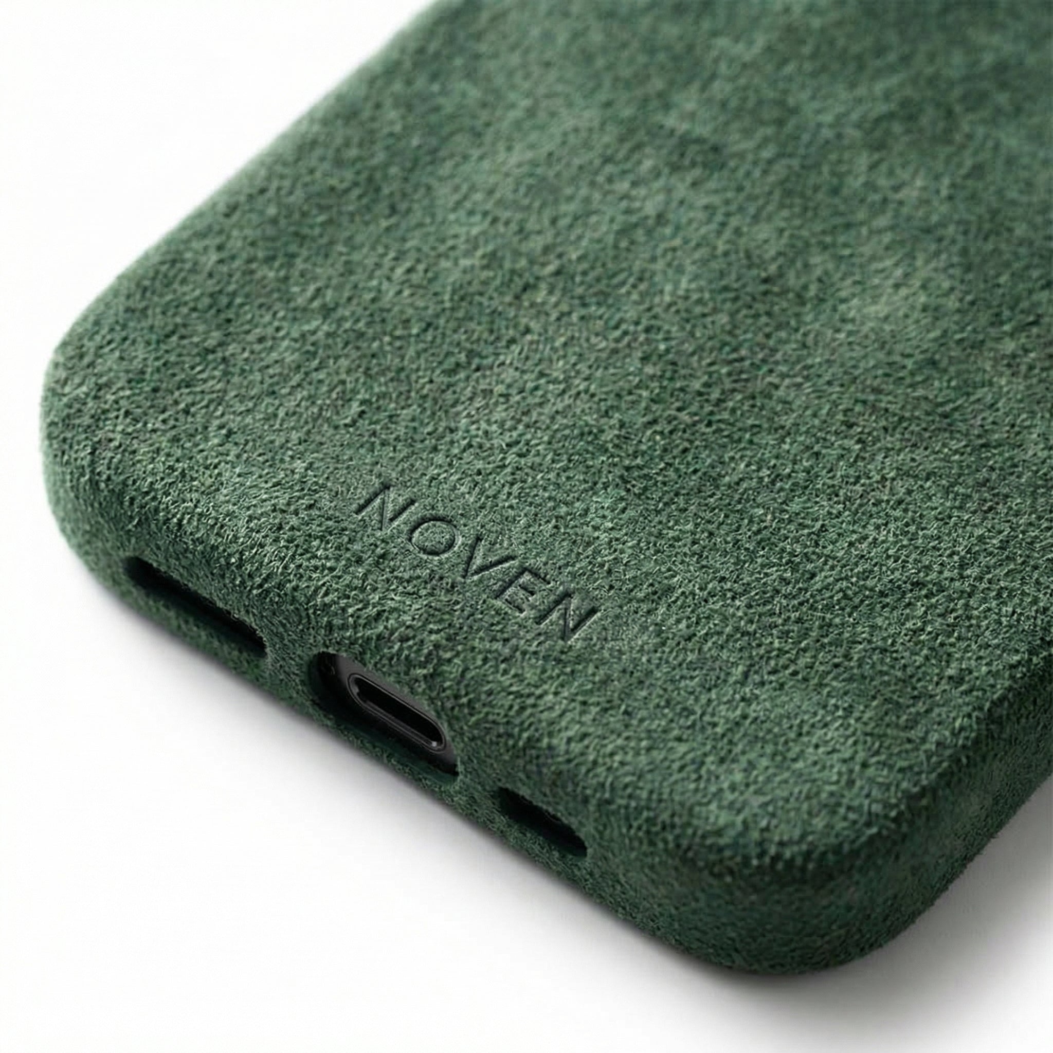 iPhone 17 Pro Max Alcantara Case - Green