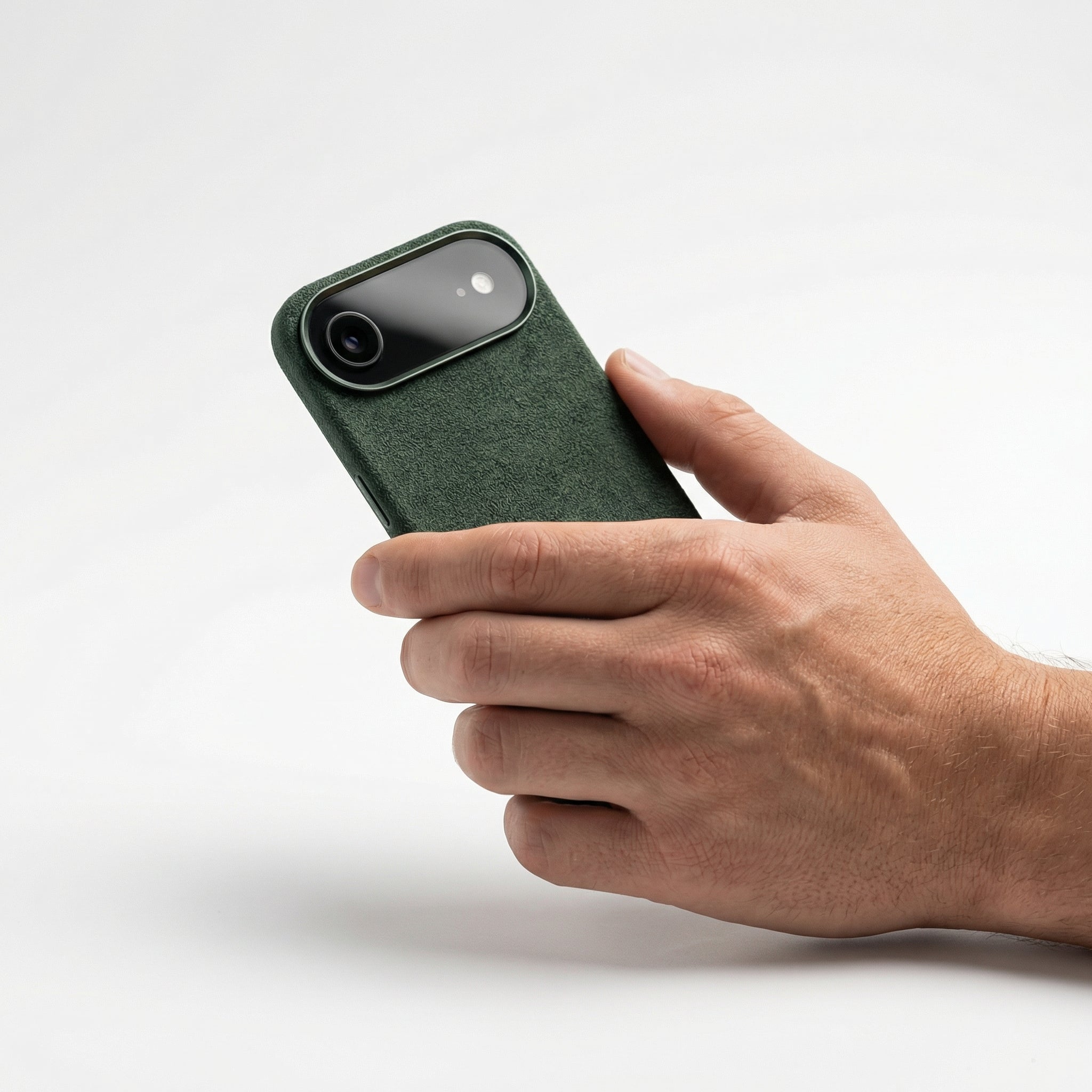 iPhone 17 Air Alcantara Case - Green