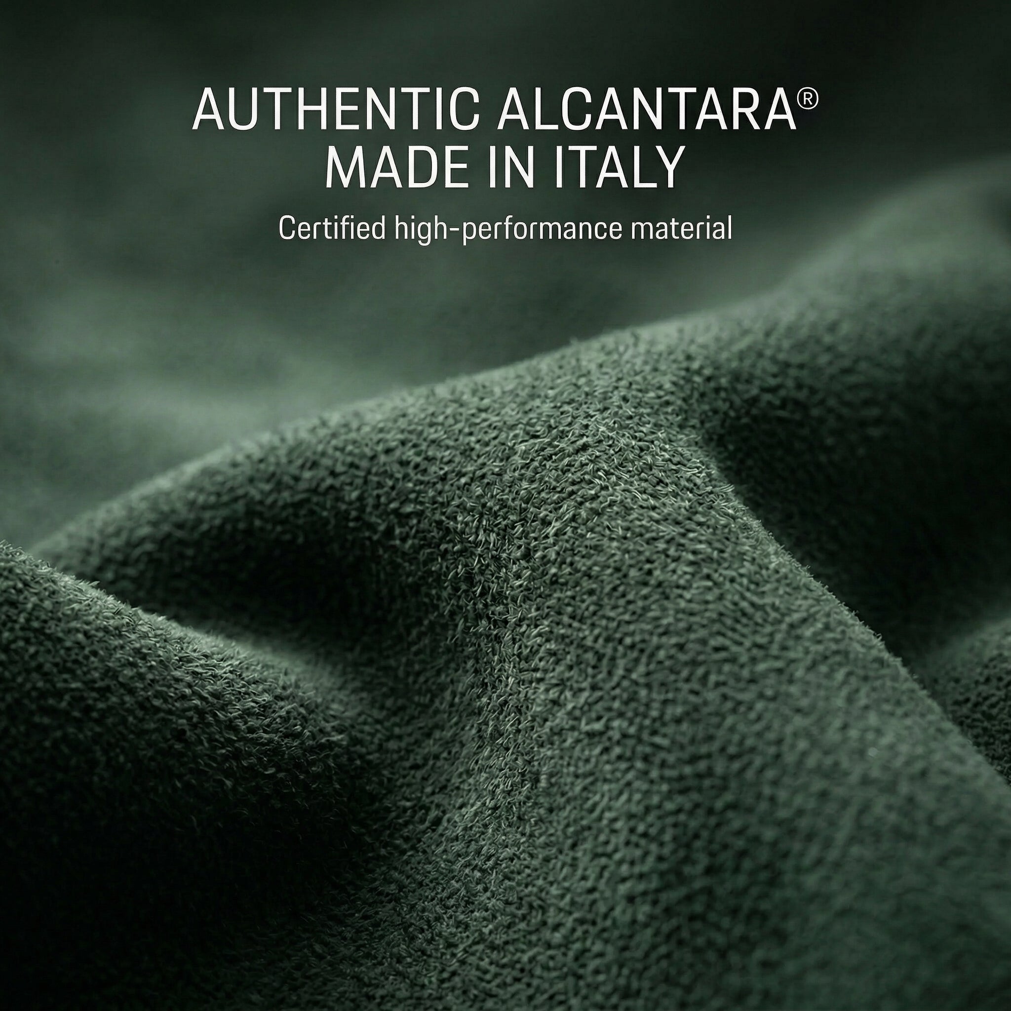 iPhone 15 Pro Alcantara Case - Green