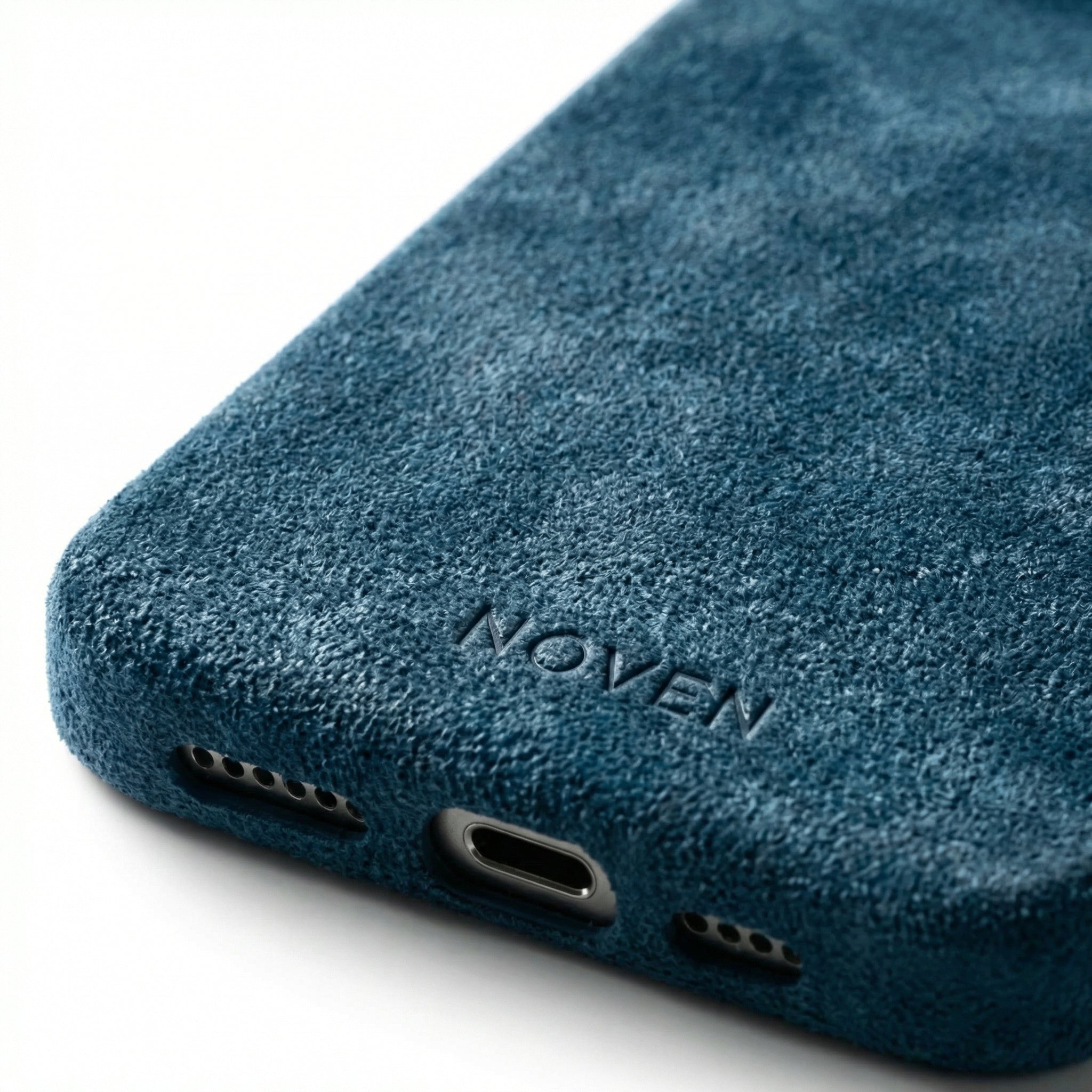 iPhone 17 Pro Max Alcantara Case - Blue