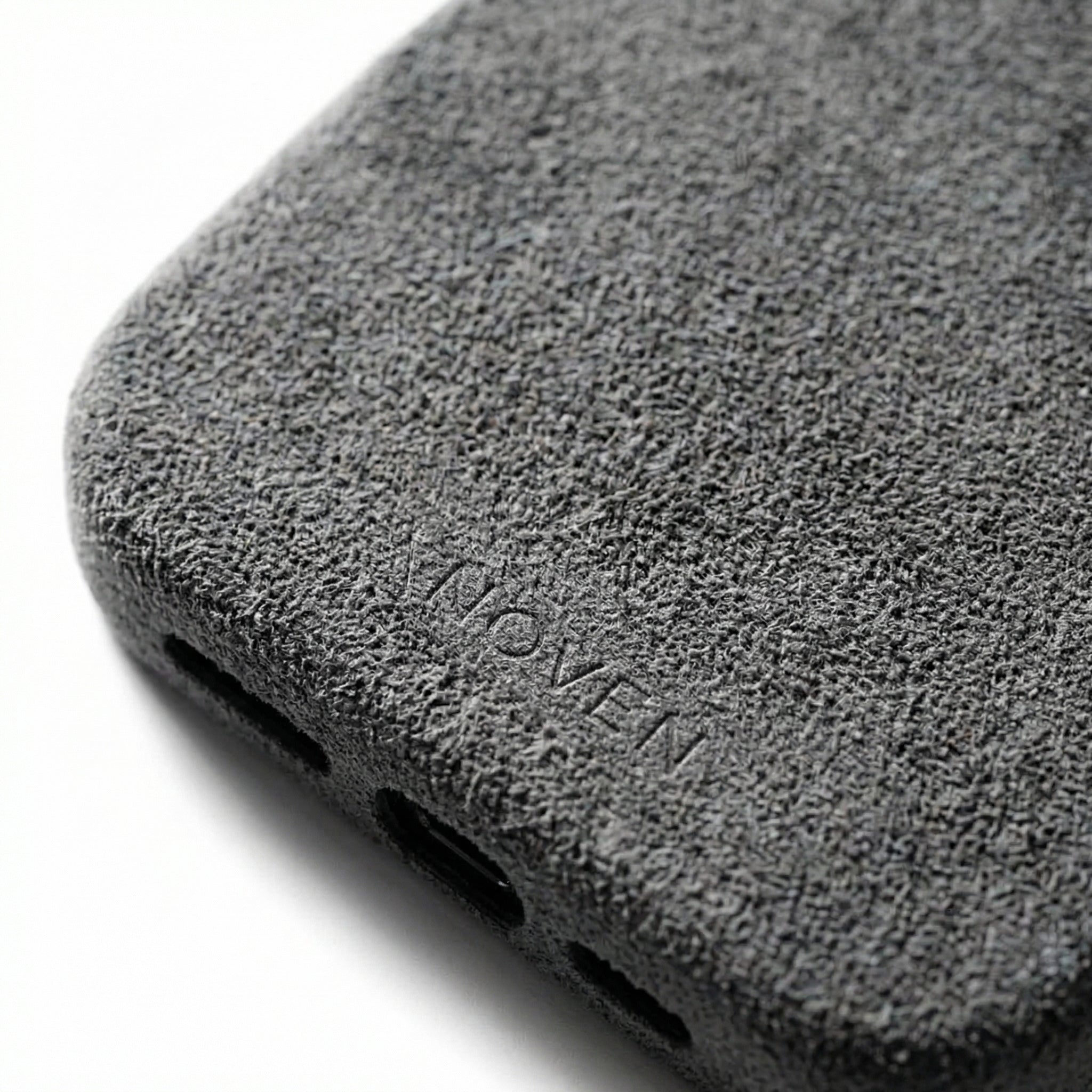 iPhone 16 Pro Max Alcantara Case - Light Grey