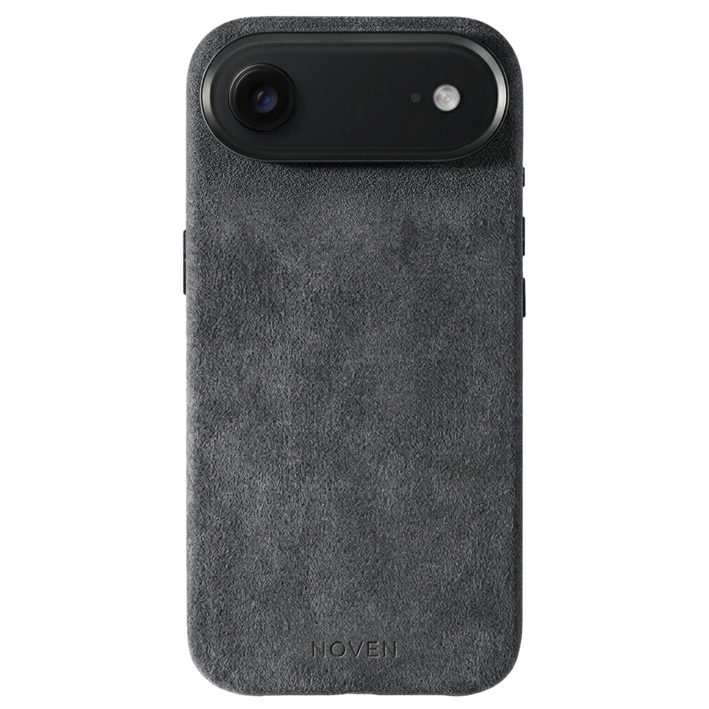 iPhone 17 Air Alcantara Case - Dark Grey