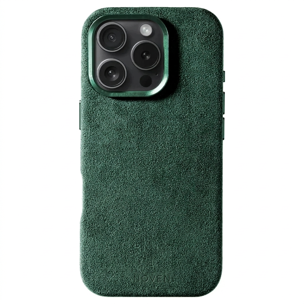 iPhone 14 Pro - Alcantara Case - Green